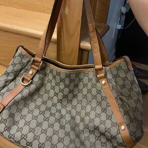 Gucci monogram shoulder bag